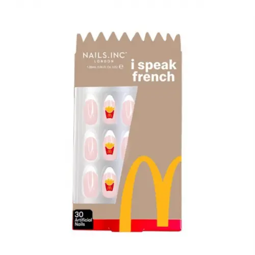 NAILS.INC X MCDONALD’S - I Speak French Press On Nails 