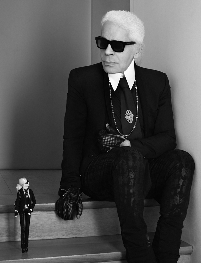 Karl Lagerfeld : shoppez sa poupée Barbie collector et son look