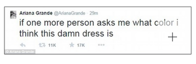Compte Tweeter d'Ariana Grande