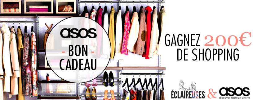 #JeuConcours : Remportez 200 € de shopping sur Asos