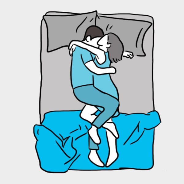 Ce que révèle votre manière de dormir à deux