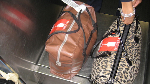 bagages fagriles